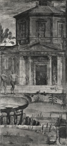 Martin, Alfred R. — Luini Bernardino - sec. XVI - Cefalo e Pan al Tempio — insieme
